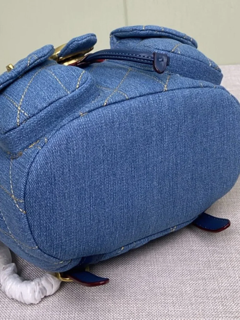 Coach denim antique